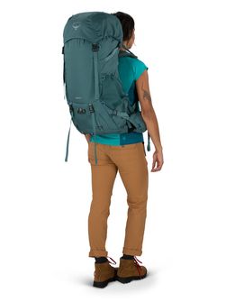 OSPREY hiking backpack RENN 50,  cascade blue/melon orange