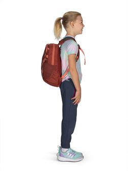 OSPREY hiking backpack DAYLITE JR,  brush strokes print/red canyon