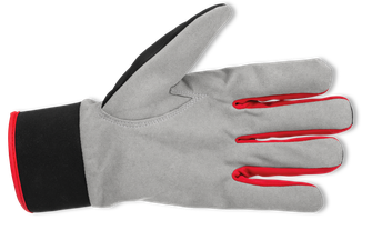 BENNON protective gloves CARPOS VELCRO, grey/orange (12 pcs)