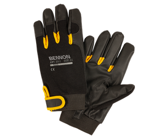 BENNON work gloves KALYTOS WTR Gloves, black/yellow