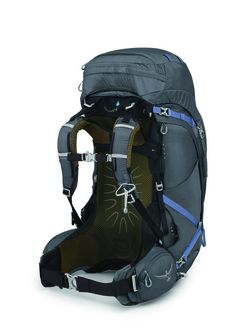 OSPREY hiking backpack AURA AG 65,  tungsten grey