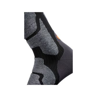 Therm-ic ski socks, grey and black