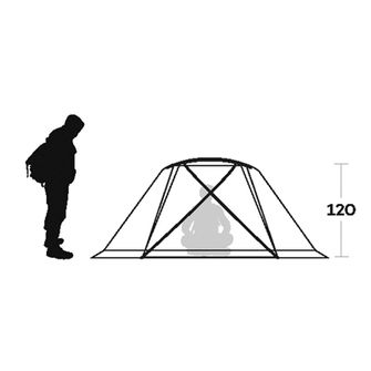 Ferrino Svalbard tent for 3 persons, orange