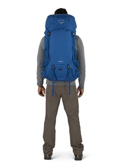 OSPREY hiking backpack ROOK 50,  astology blue/blue flame