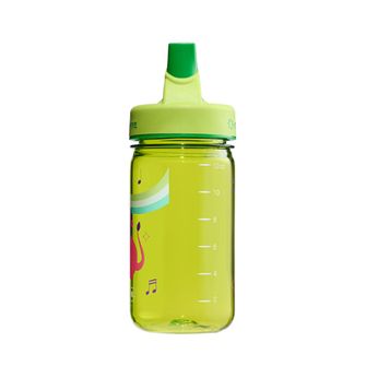 Nalgene Kids water bottle Grip-n-Gulp Sustain 0,35 l with cover green, musical lion