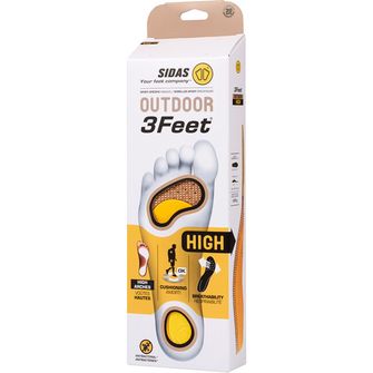 Sidas Shoe Insoles 3Feet Outdoor High