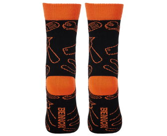 BENNON socks BENNONKY, black/orange