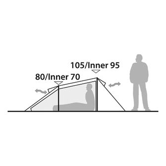 Robens Tent Arch for 2 persons