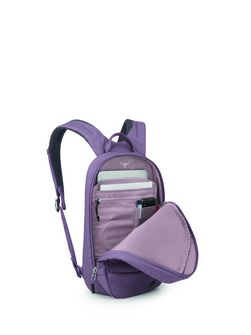 OSPREY city backpack ARCANE SMALL DAY,  purple dusk heather