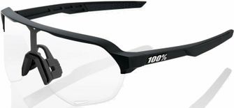 100% Sunglasses S2, Soft Tact Black