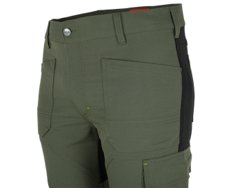 BENNON work trousers EREBOS WP, green/black