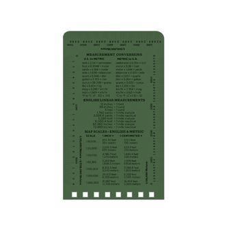 Rite in the Rain All Weather Notebook Green No. 935