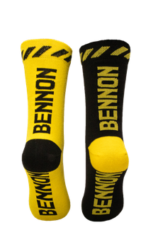 BENNON socks BENNONKY, yellow/black