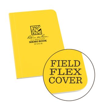 Rite in the Rain All Weather Field-Flex Book Yellow No. 374-M