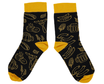 BENNON socks BENNONKY, yellow/black