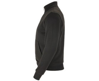 BENNON zipped hoodie ADAMOS, black