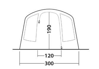 Outwell Tent Sunhill 5 Air for 5 persons