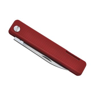 Baladeo ECO351 Papagayo Pocket knife, blade 7.5 cm, steel 420, TPE handle red