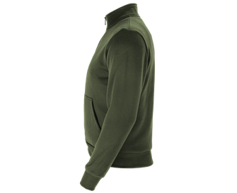 BENNON zipped hoodie ADAMOS, green