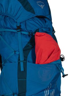 OSPREY hiking backpack EXOS 58,  blue ribbon