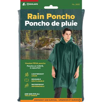 Coghlans Lightweight poncho green