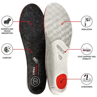 Sidas Winter 3D Merino Shoe Insoles