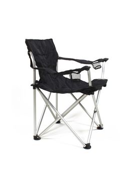 Basicnature Comfort travel chair black