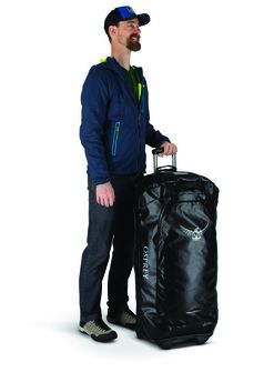 OSPREY bag ROLLING TRANSPORTER 120, black