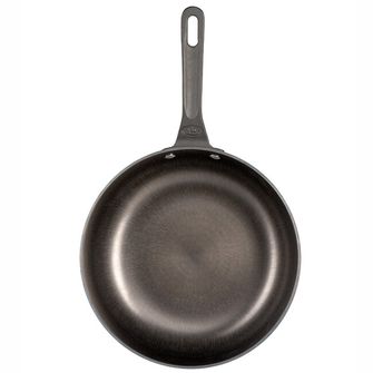 GSI Outdoors Deep Cast Iron Frying Pan with Lid Guidecast Frying Deep Pan 254 mm