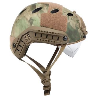 DRAGOWA Tactical Fast PJ tactical helmet with Bolt goggles, FG