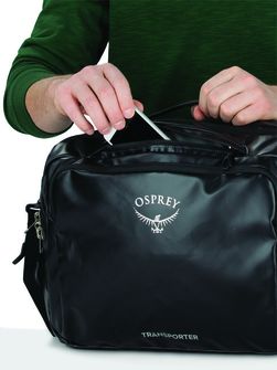 OSPREY TRANSPORTER CARRY-ON BAG, black