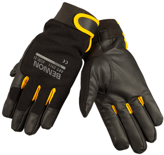 BENNON work gloves KALYTOS WTR Gloves, black/yellow