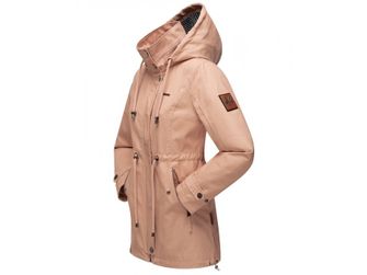 Marikoo Women&#039;s transitional jacket with hood Nyokoo, pale pink