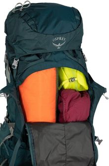 OSPREY hiking backpack ARIEL PLUS 70,  night jungle blue