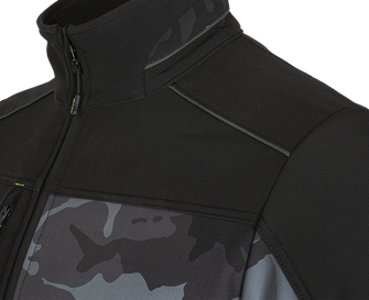 BENNON softshell jacket CAMOS, black/grey