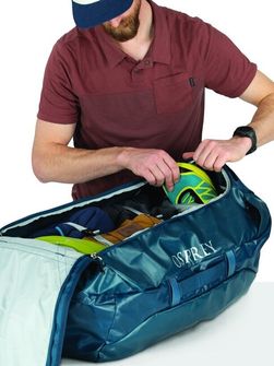 OSPREY TRANSPORTER 95 bag,  venturi blue