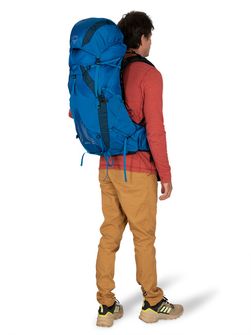 OSPREY hiking backpack EXOS 38,  blue ribbon