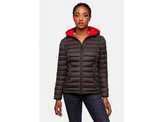 Marikoo Women&#039;s transitional jacket with hood Asraa, anthracite