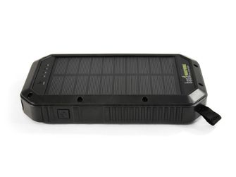 Basicnature 20k PowerBanka with wireless charging Qi and solar panel