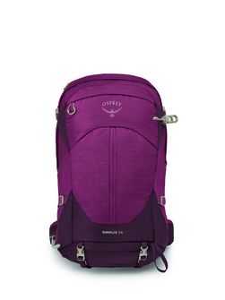 OSPREY hiking backpack SIRRUS 34,  elderberry purple/chiru tan