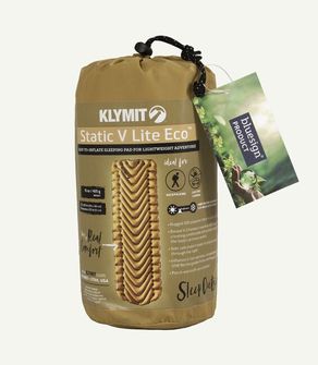 Klymit Static V Lite ECO mat, light gold