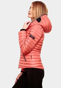 Navahoo Women&#039;s transitional jacket with hood Kimuk, coral