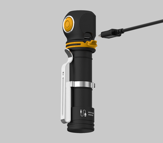 ArmyTek Elf C2 White LED Handheld Flashlight 1100 lm 4800 h 65 g