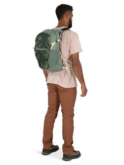 OSPREY city backpack DAYLITE PLUS,  rattan print/rocky brook