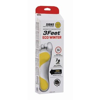 Sidas Insoles with 3Feet Eco Winter High support