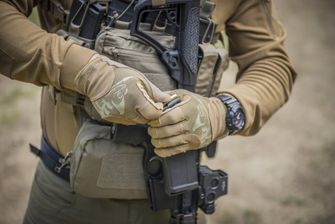 Helikon-Tex Range Tactical Gloves - PenCott WildWood™/ Coyote