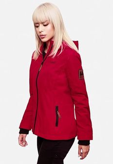 Marikoo Women&#039;s transitional jacket with hood Brombeere, fuchsia