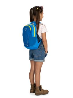 OSPREY hiking backpack DAYLITE JR,  alpin blue/blue flame