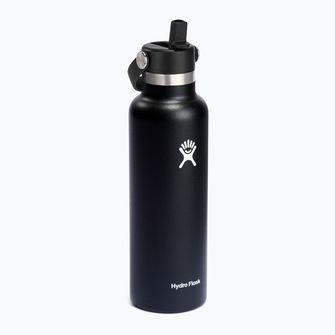 Hydro Flask Thermo bottle with straw 21 OZ Standard Flex Straw Cap, white