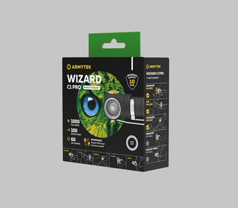 ArmyTek Wizard C1 Pro Magnet White LED headlamp with magnetic holder 1000 lm 1440 h 55 g